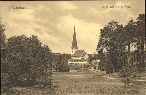 Nikolassee Kirche Kat. Berlin