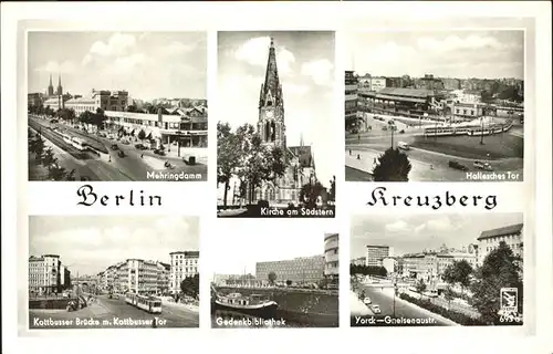 Kreuzberg Berlin Mehringdamm Hallesches Tor  / Berlin /Berlin Stadtkreis