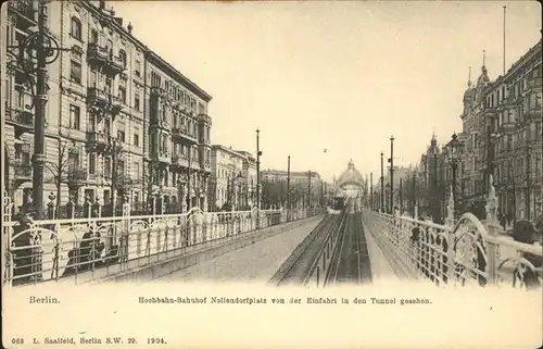 Berlin Hochbahn Nollendorfplatz  Kat. Berlin