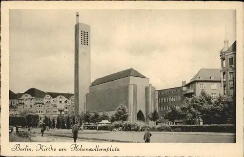 Berlin Kirche am Hohenzollernplatz Kat. Berlin