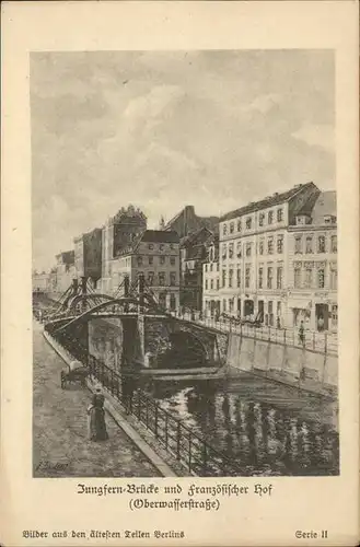 Berlin Jungfernbruecke Franzoesicher Hof Kat. Berlin