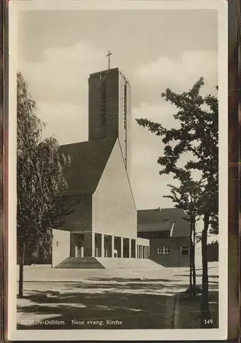 Dahlem Berlin Neue Evangelische Kirche / Berlin /Berlin Stadtkreis