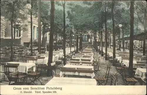 Pichelsberge Berlin Seeschloss Garten Terrasse / Berlin /Berlin Stadtkreis