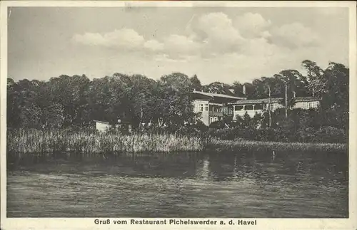 Pichelswerder Berlin Restaurant Pichelswerder an der Havel / Berlin /Berlin Stadtkreis