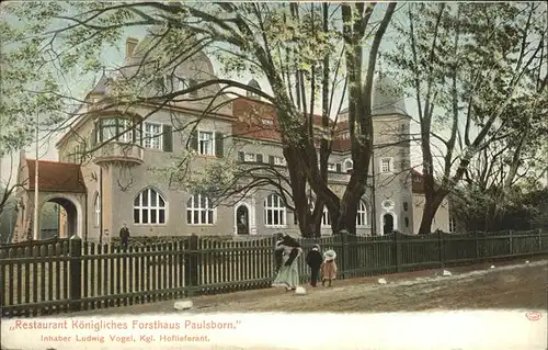 Paulsborn Restaurant Koenigliches Forsthaus / Berlin /Berlin Stadtkreis