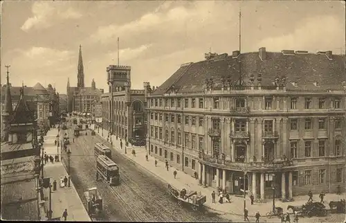 Berlin Muehlendamm Strassenbahn Kat. Berlin