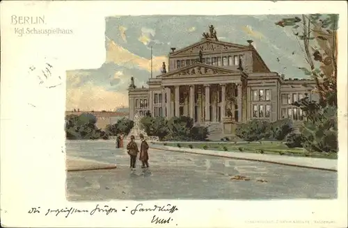 Berlin Schauspielhaus Kat. Berlin