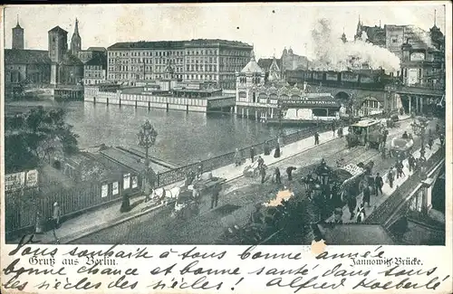 Berlin Jannowitzbruecke Kat. Berlin