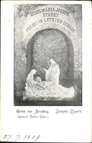 Arenberg Koblenz Josephs Capelle Kat. Koblenz