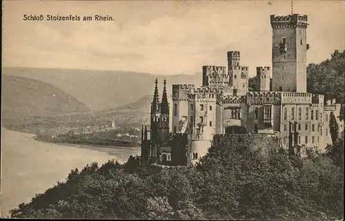 Stolzenfels Schloss Kat. Koblenz