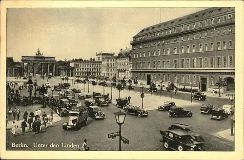 Berlin Unter den Linden Kat. Berlin