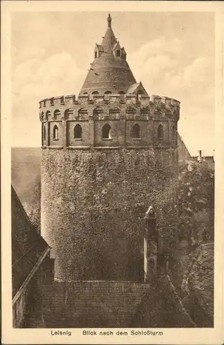 Leisnig Schloss Mildenstein Turm Kat. Leisnig