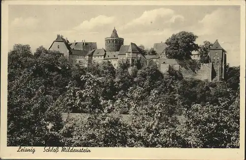 Leisnig Schloss Mildenstein Kat. Leisnig