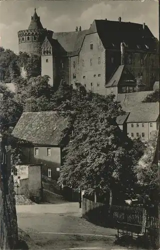 Leisnig Malerwinkel Schloss Mildenstein Turm Kat. Leisnig