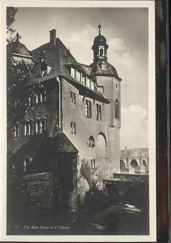 Coblenz Koblenz Die Alte Burg Kat. Koblenz