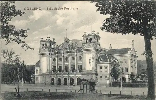 Koblenz Coblenz Staedt. Festhalle Kat. Koblenz