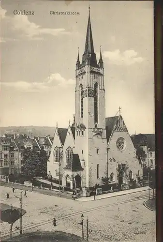 Koblenz Coblenz Christuskirche Kat. Koblenz