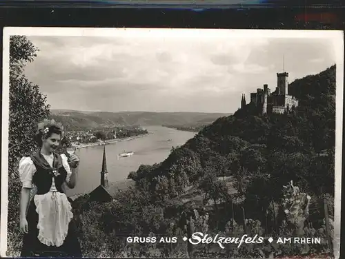 Stolzenfels Schloss Kat. Koblenz