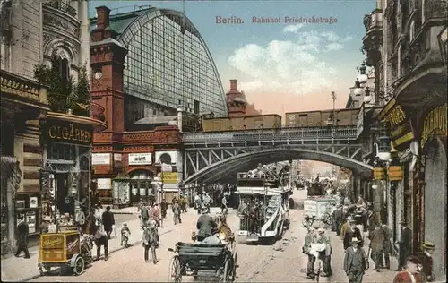 Berlin Bahnhof Friedrichstrasse Kat. Berlin