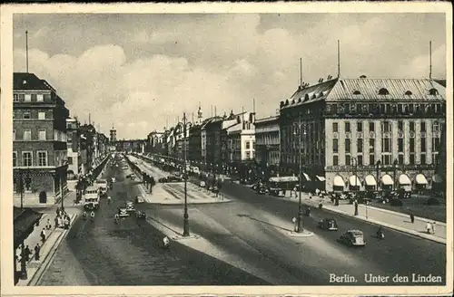 Berlin Unter den Linden Kat. Berlin