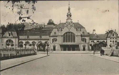 Koblenz Coblenz Hauptbahnhof Kat. Koblenz