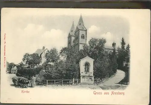 Arenberg Koblenz Kirche Kat. Koblenz