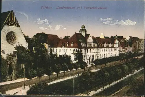 Koblenz Coblenz Landratsamt Polizeidirektion Kat. Koblenz