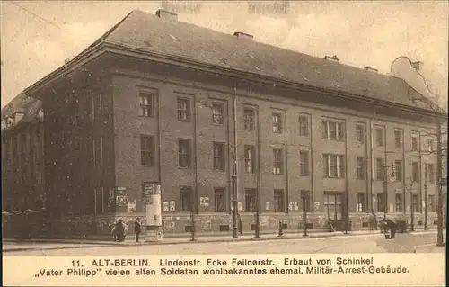 Berlin Lindenstr. Militaer Arrest Gebaeude Kat. Berlin