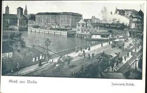 Berlin Jannowitz Bruecke Kat. Berlin