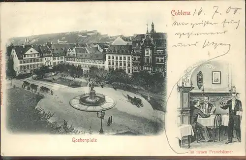 Koblenz Coblenz Goebenplatz Kat. Koblenz