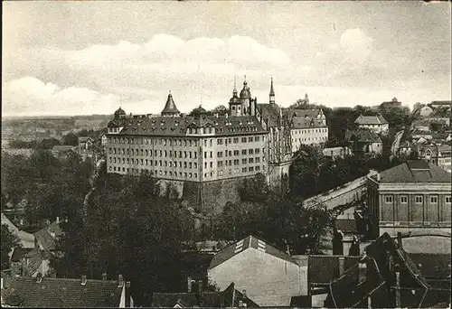 Altenburg Thueringen Schloss mit Umgebung Kat. Altenburg