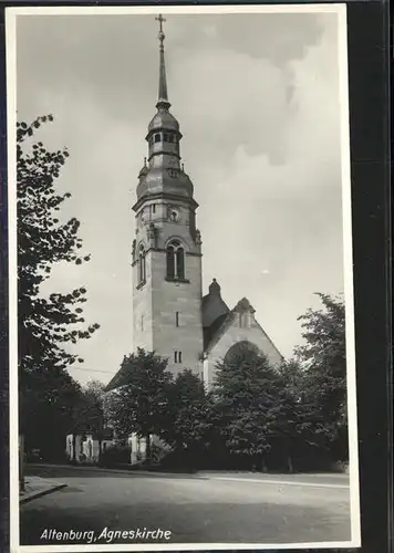 Altenburg Thueringen Agneskirche Kat. Altenburg