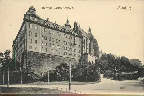 Altenburg Thueringen Herzogl Residenzschloss Kat. Altenburg