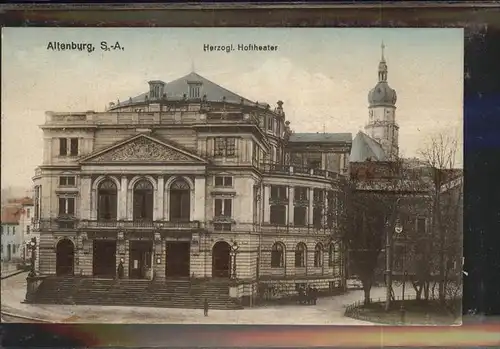 Altenburg Thueringen Herzogl Hoftheater Kat. Altenburg