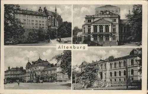 Altenburg Thueringen Schloss Theater Bahnhof Museum Kat. Altenburg