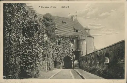 Altenburg Thueringen Schloss Eingang Kat. Altenburg