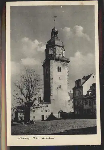 Altenburg Thueringen Der Nikolai Turm Kat. Altenburg