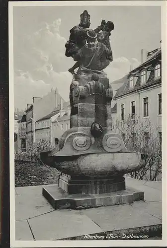 Altenburg Thueringen Skatbrunnen Kat. Altenburg