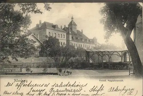 Altenburg Thueringen Freiadeliges Magdalenenstift Kat. Altenburg