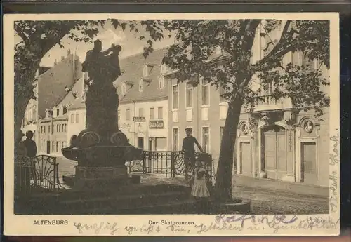 Altenburg Thueringen Skatbrunnen Kat. Altenburg