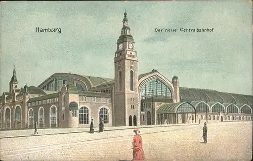 Hamburg Centralbahnhof Kat. Hamburg