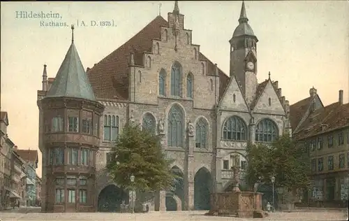 Hildesheim Rathaus Brunnen / Hildesheim /Hildesheim LKR