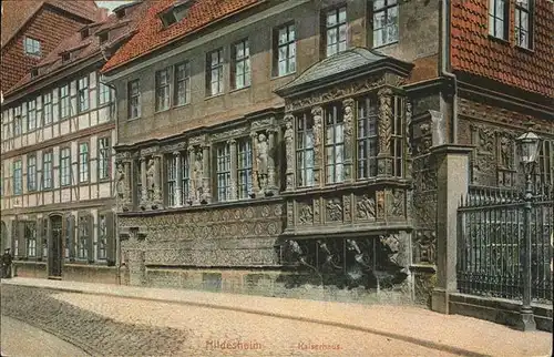 Hildesheim Kaiserhaus Kunst-Fassade / Hildesheim /Hildesheim LKR