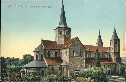 Hildesheim St. Godehardi Kirche / Hildesheim /Hildesheim LKR