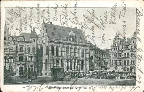 Bremen Der Schuetting Marktplatz Kat. Bremen