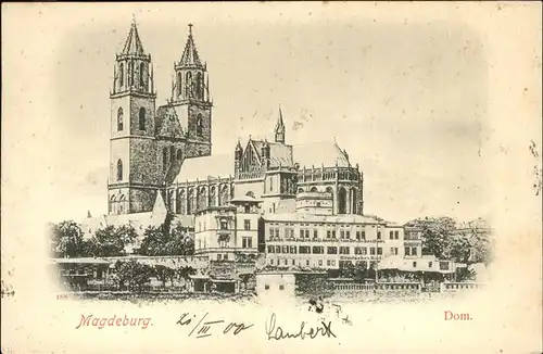 Magdeburg Sachsen Anhalt Dom Kat. Magdeburg