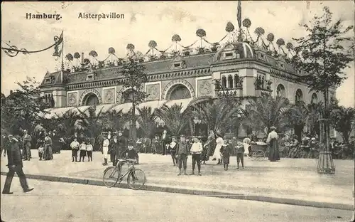 Hamburg Alsterpavillon Kat. Hamburg