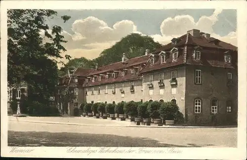 Weimar Thueringen Ehemaliges Wohnhaus der Frau von Stein / Weimar /Weimar Stadtkreis