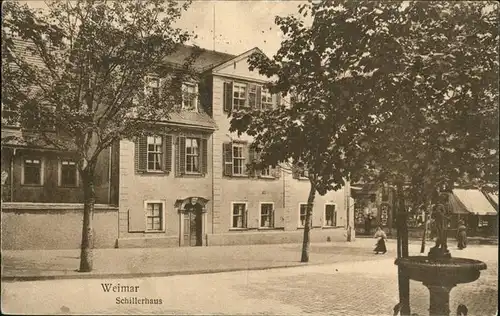 Weimar Thueringen Friedrich Schiller Haus Kat. Weimar