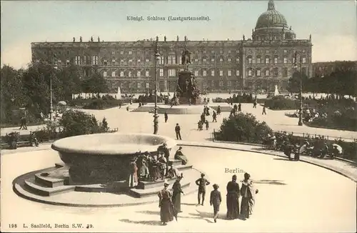 Berlin Koenigliches Schloss Denkmal Kat. Berlin